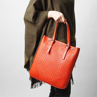 BOTTEGA VENETA ボッテガヴェネタ バッグ レプリカ レザートートバッグ 282930 v0016 7560 ファイアレッド レディース